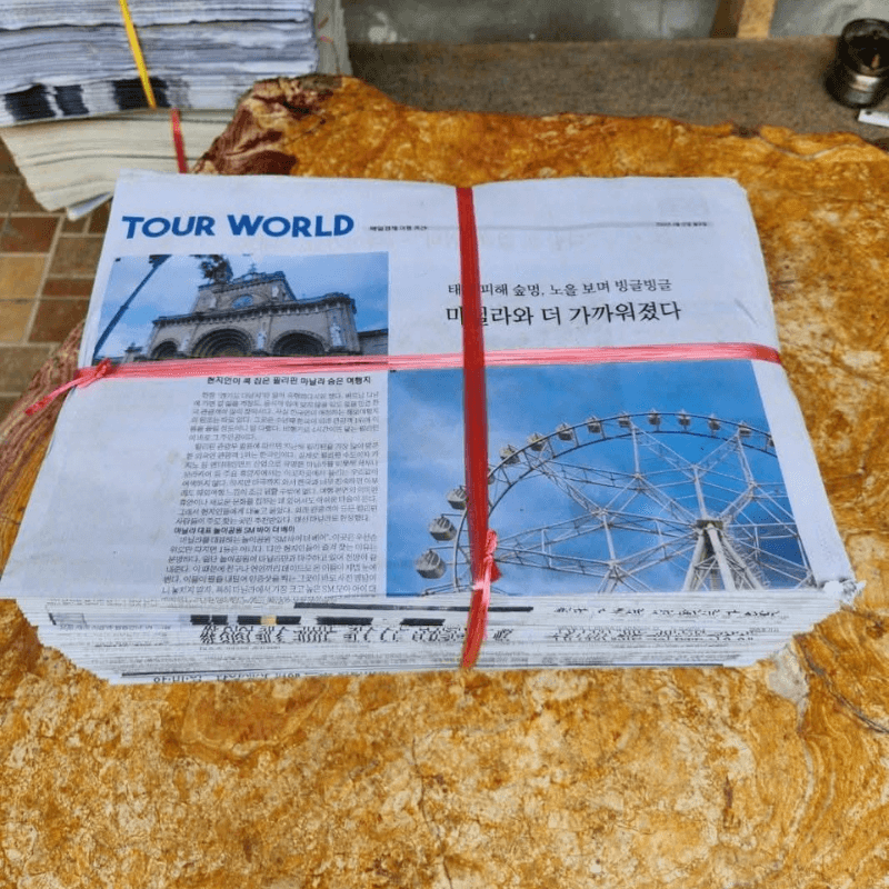 Mua bán giấy báo cũ hàn quốc, nhật bản còn mới nguyên giá tốt