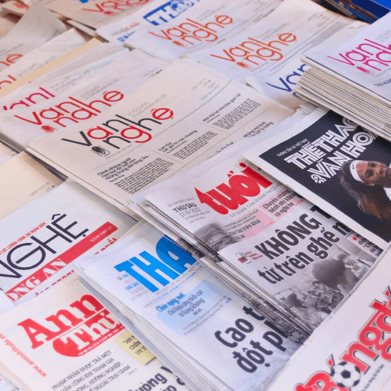 Chất Liệu Giấy Báo Cũ Việt Nam Có Khác Gì So Với Báo Nước Ngoài ?