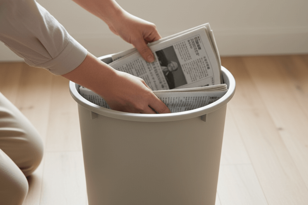 dung-giay-bao-de-ngan-nuoc-trong-thung-rac (4)