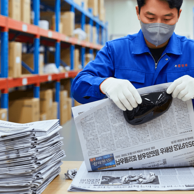 Cách Sử Dụng Giấy Báo Để Bọc Phụ Tùng Xe Máy