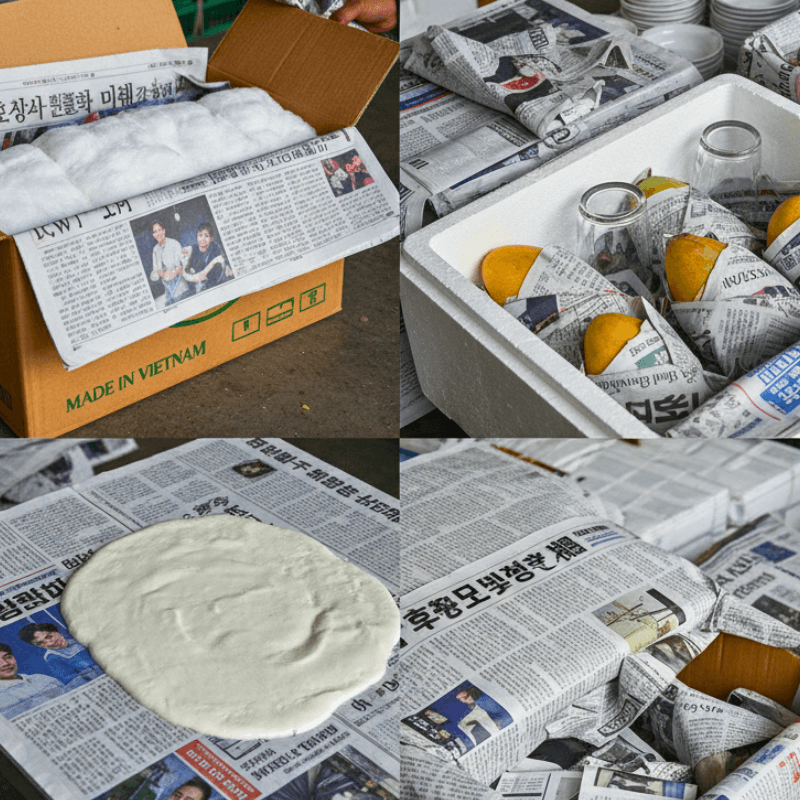 Giấy Báo Cũ Giá Rẻ Có Thật Sự Tốt Để Đóng Gói ?