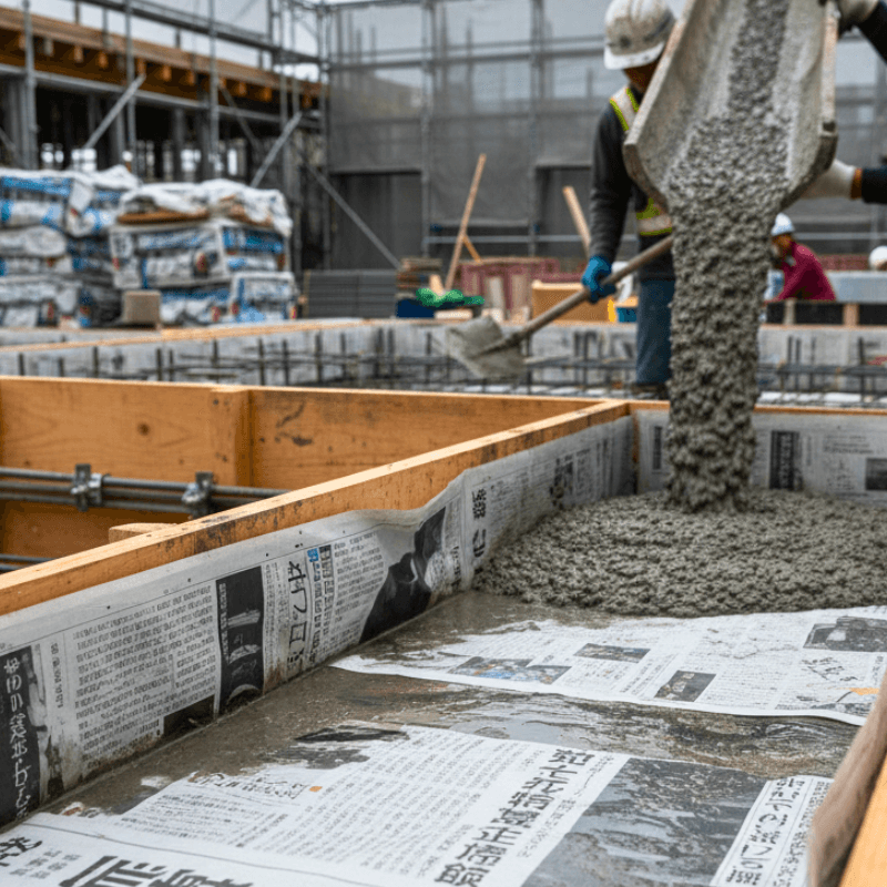 Tìm Hiểu Chi Tiết Về Giấy Báo Dùng Để Lót Đổ Bê Tông Xi Măng