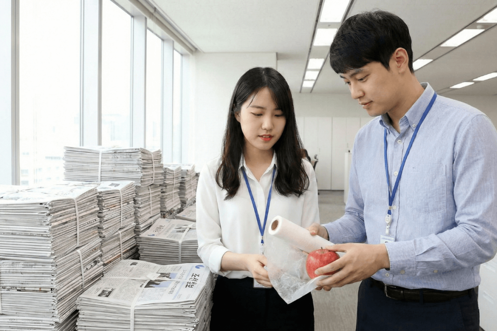 giay-bao-cu-khac-gi-giay-goi-trai-cay