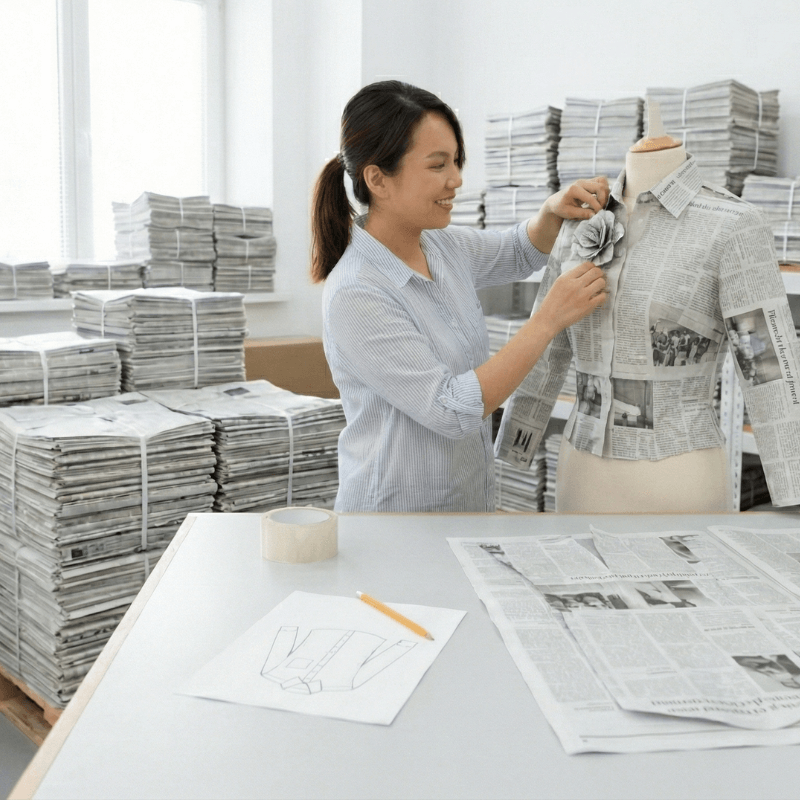 Cách Làm Áo Bằng Giấy Báo Đẹp Và Sáng Tạo