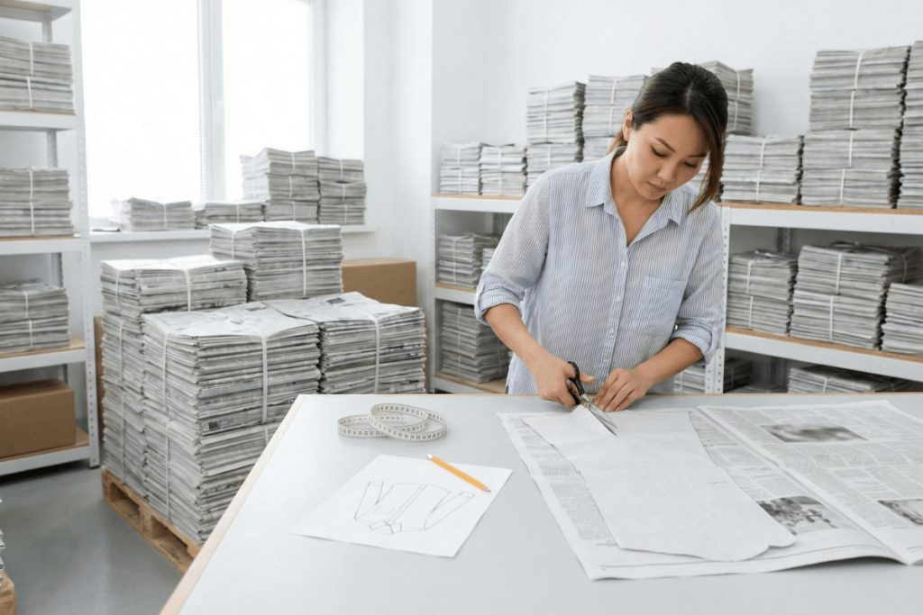 lam-ao-bang-giay-bao