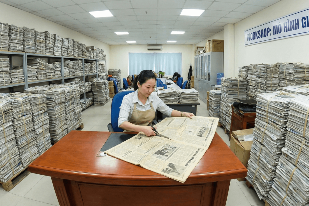 lam-mo-hinh-bang-giay-bao