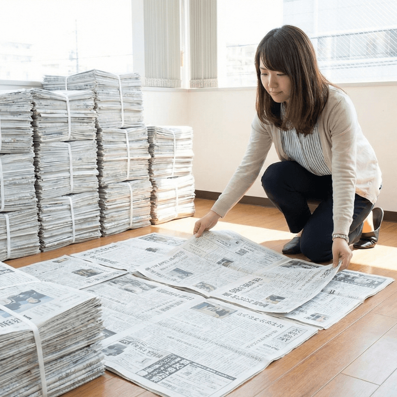 Cách Làm Thảm Giày Bằng Giấy Báo Để Giữ Nhà Luôn Sạch